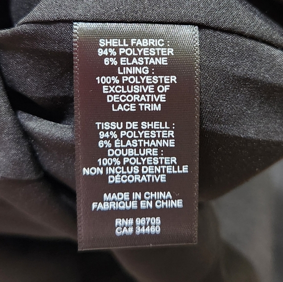 Rebecca Taylor Diamond Texture Fit Flare Dress Black Sz 10 - Picture 8 of 10